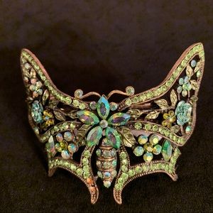 Crystal Butterfly Barrette